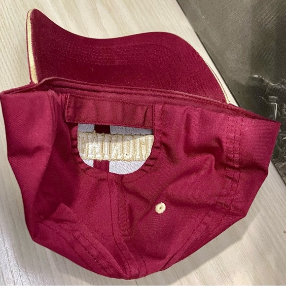 Florida State Seminoles Cap Adjustable Maroon Captivating Headwear - Picture 10 of 11